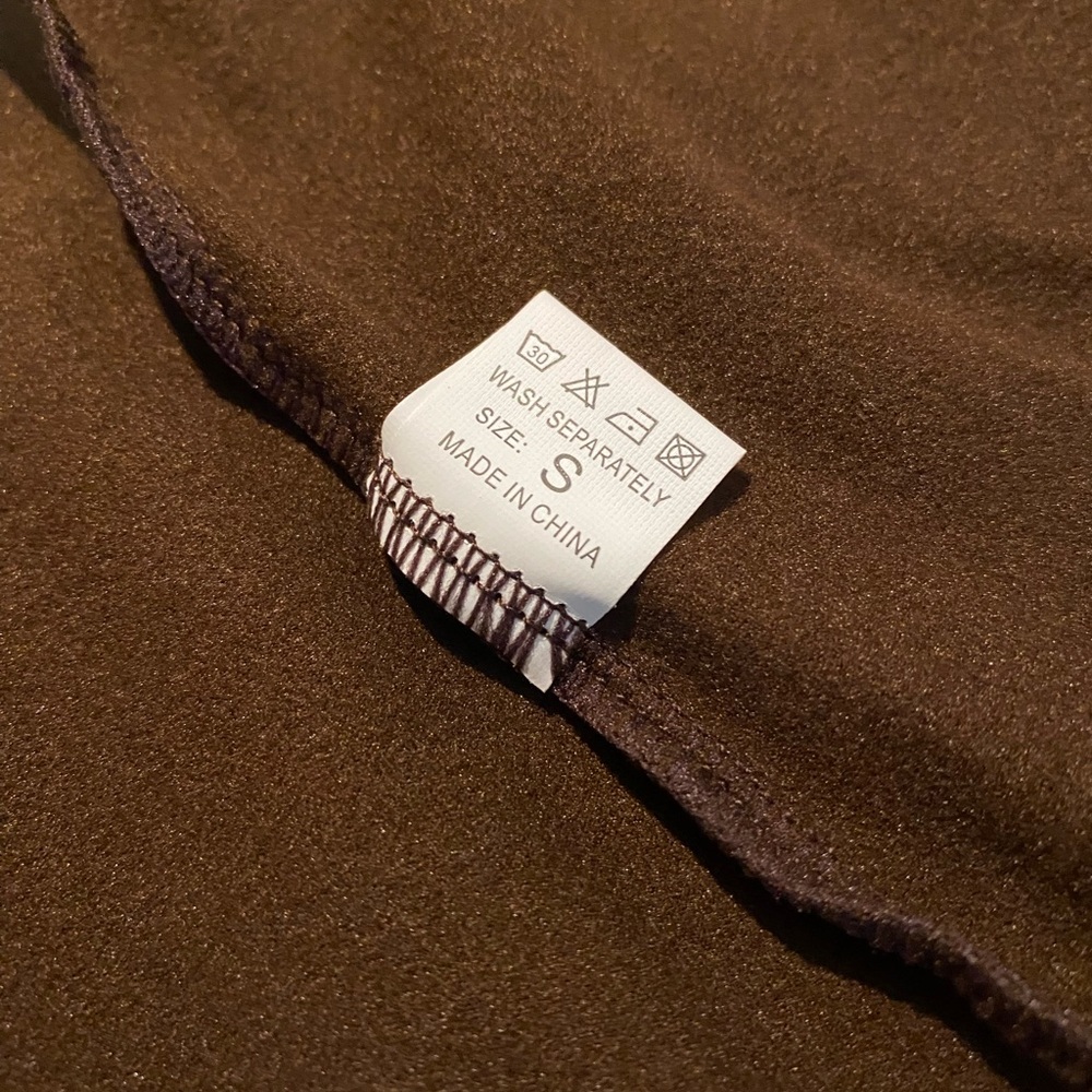 Solid Ruffled Off Shoulder, Hip Drawstring Slim D… - image 2